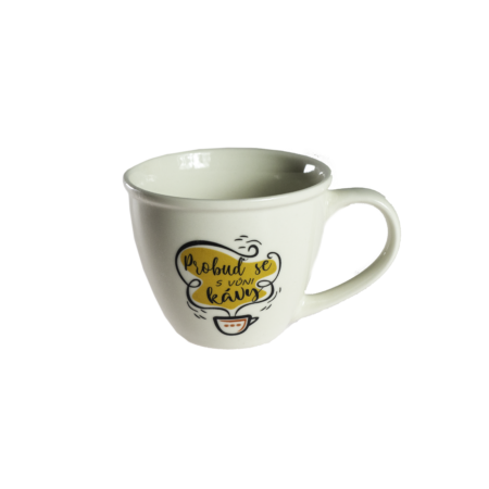 Hrnek káva - bílý