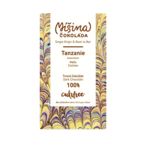 Míšina čokoláda Cukrfree 100% Tanzanie Kešu